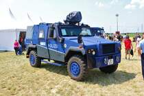 Bundespolizei Frankfurt Flughafen Mowag Eagle am 08.06.23 auf dem Hessentag in Pfungstadt