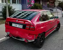 Rückansicht: Lancia Delta Mk2. Foto: Februar, 2022.