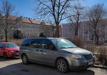 Chrysler Grand Voyager Mk5. Foto: Februar, 2022.