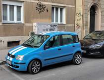 Fiat Panda Mk2  Turchese . Foto: März, 2022.