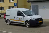 Dacia Dokker der Gemeinde Wiltz stand auf einem Parkplatz nahe Wiltz. 05.23