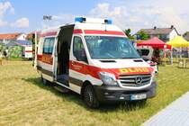 DLRG Mercedes Benz Sprinter GW-Taucher am 08.06.23 auf dem Hessentag in Pfungstadt