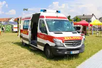 DLRG Mercedes Benz Sprinter GW-Taucher am 08.06.23 auf dem Hessentag in Pfungstadt