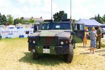 Bundeswehr Mowag Eagle am 08.06.23 auf dem Hessentag in Pfungstadt