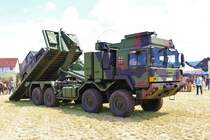 Bundeswehr Rheinmetall WLF am 08.06.23 auf dem Hessentag in Pfungstadt