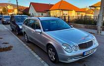 Diesen Mercedes-Benz E-Klasse W211 T-Modell (alias Wagon) habe ich in 02.2022 fotografiert.