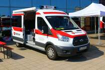 Malteser Ford Transit am 24.06.23 beim Tag der Retter in Weiterstadt 