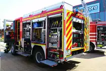 Feuerwehr Weiterstadt Mercedes Benz Atego LF20 Kats am 24.06.23 beim Tag der Retter in Weiterstadt