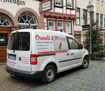=VW Caddy vom Elektrofachgeschäft OSWALD & MENGES aus Miltenberg, 12-2022