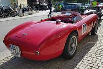 =Alfa Romeo Barchetta, Bj. 1963, 1889 ccm, 120 PS, gesehen bei der Fahrzeugabnahme anl. des Rossfeldrennens  Edelweiss-Bergpreis  2022 im Markt Berchtesgaden.