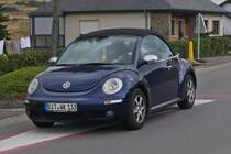 VW Beetle Cabrio, aufgenommen 07.2023

