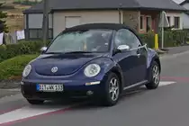 VW Beetle Cabrio, aufgenommen 07.2023

