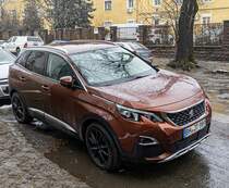 Peugeot 3008 Mk2 in Curpite Brown (Copper). Foto: 12.2021.