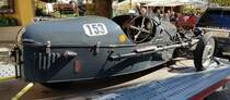 =Morgan Three Wheeler Super Sport, Bj. 1933, 1050 ccm, 110 PS, gesehen bei der Präsentation der Rennteilnehmer des Rossbergrennens  Edelweiss-Bergpreis  2022 im Markt Berchtesgaden.