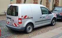 =VW Caddy der Stadt MILTENBERG Kanalbetrieb fotografiert im Dezember 2022