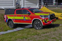 Toyota Hilux, des CGDIS, aufgenommen am Tag der offenen tür bei der Sebbes in Eschdorf. 08.07.2023 