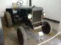 Universal 2 Eigenbau, Traktorenwerk Minsk, Baujahr 1949, 22 PS, Deutsches Landwirtschaftsmuseum Blankenhain (25.06.2023)