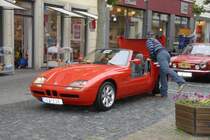 BMW Z1, Bj. 1988, 170 PS, startet in 36088 Hnfeld zur ADAC-Oldtimersternfahrt zum Hessentag nach Langenselbold, 06.06.2009