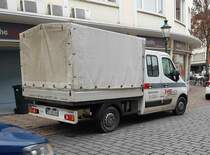 =Renault Master als Doppelkabiner mit Laderaum von HS-Bau, 02-2023