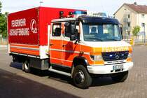 euerwehr Aschaffenburg Mercedes Benz Vario GW-L (Florian Aschaffenburg 1/55-1) am 01.07.23 bei einen Fototermin. Vielen Dank für das tolle Shooting