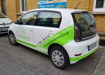 =VW UP des ambulanten Pflegedienstes BERTELMANN steht im März 2023 in Fulda