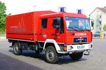 Feuerwehr Aschaffenburg MAN Dekon-P (Florian Aschaffenburg 1/67-1) am 01.07.23 bei einen Fototermin. Vielen Dank für das tolle Shooting