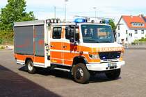 Feuerwehr Aschaffenburg Mercedes Benz Vario MLF (Florian Aschaffenburg 1/47-1) am 01.07.23 bei einen Fototermin. Vielen Dank für das tolle Shooting