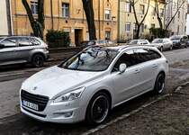 Diesen getunter Peugeot 508 SW (also Kombi) habe ich in Januar, 2022 fotografiert.