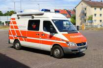 Feuerwehr Aschaffenburg Mercedes Benz Sprinter ELW3 (Florian Aschaffenburg 1/13-1) am 01.07.23 bei einen Fototermin. Vielen Dank für das tolle Shooting