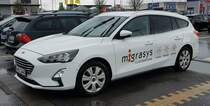 =Ford Focus des Dienstleistungsunternehmens MIGRASYS, 03-2023