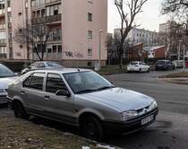 Diesen Renault R 19 habe ich in Januar, 2022 gesehen