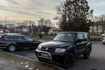 Diesen dreitürer Mitsubishi Pajero Mk3 habe ich in Januar, 2022 gesehen