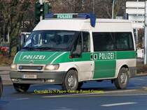 Ford Transit der Bereitschaftspolzei NRW