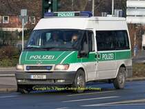 Ford Transit der Bereitschaftspolzei NRW