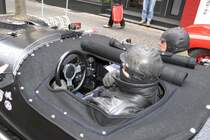 Blick in das Cockpit eines Nelson S350, Bj. 1979, 240 PS, vor dem Start zur ADAC-Oldtimersternfahrt zum Hessentag nach Langenselbold, 06.06.2009 in 36088 Hnfeld