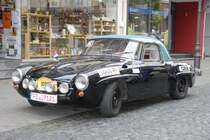 Mercedes-Benz 190 SLR steht in 36088 Hnfeld vor dem Start zur ADAC-Oldtimersternfahrt nach Langenselbold zum Hessentag, 06.06.2009

