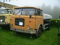 Skoda 706 Wassertanker beim Oldtimertreffen in Grnhain