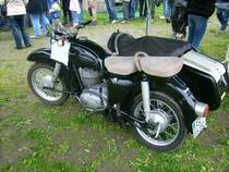 MZ ES250 mit Beiwagen beim Oldtimertreffen des ADMV Grnhain