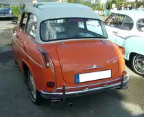 Heckansicht einer Lloyd Alexander TS Limousine. 50. Jahrestreffen der Borgward I.G. e.V. an der  Alten Dreherei  in Mülheim an der Ruhr.
