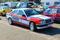 Mercedes Benz E30 am 05.08.23 bei der Main Kinzig Ralley in Wächtersbach