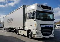 =DAF-Sattelzug der Spedition AGERA aus Polen, 04-2023