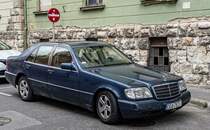 Mercedes-Benz W140 S-Klasse. Foto: 06.2023.