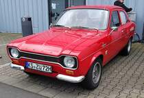 =Ford Escort steht auf dem Freigelände der Technorama 2023 in Kassel