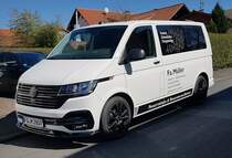 =VW T6 des Parkettspezialisten MÜLLER aus Petersberg, 04-2023