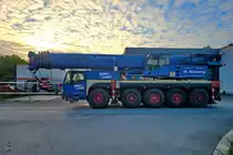 Anfang August 2023 habe ich in Witten diesen Autokran abgelichtet.