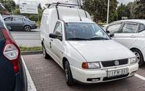 VW Caddy auf Basis des oes Polo III. Foto: 06.2022.
