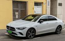 Diesen Mercedes-Benz CLA (zweite Generation PLugin Hybrid) habe ich in Juni 2022 fotografiert.