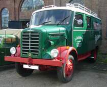 Borgward B2500 Kastenwagen mit Allradantrieb. 50. Jahrestreffen der Borgward I.G. e.V. an der  Alten Dreherei  in Mülheim an der Ruhr.