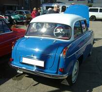 Heckansicht eines Lloyd Alexander TS aus dem Jahr 1960. 50. Jahrestreffen der Borgward I.G. e.V. an der  Alten Dreherei  in Mülheim an der Ruhr.