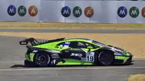 Lamborghini Huracán GT3 Evo 2, Leipert Motorsport, Fahrer: Patrick Kujala, Gabriel Rindone.  8. Road to Le Mans Cup, die am 8. und 9. Juni 2023 in Le Mans, support Rennen der 24h Le Mans ausgetragen wurde. An dem Rennen nehmen Fahrzeuge der LMP3- und GT3-Kategorie teil, die in ihren jeweiligen Klassen antreten.